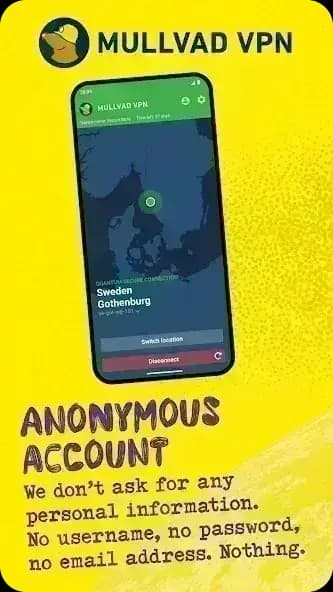 Mullvad VPN مهكر — لقطة شاشة 7