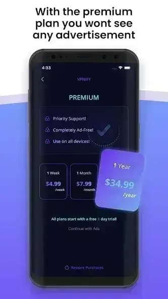 vpnify مهكر — لقطة شاشة 12