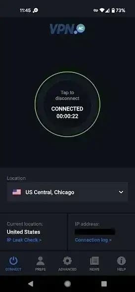 VPN.AC مهكر — لقطة شاشة 8