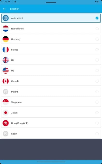 SuperVPN مهكر — لقطة شاشة 9