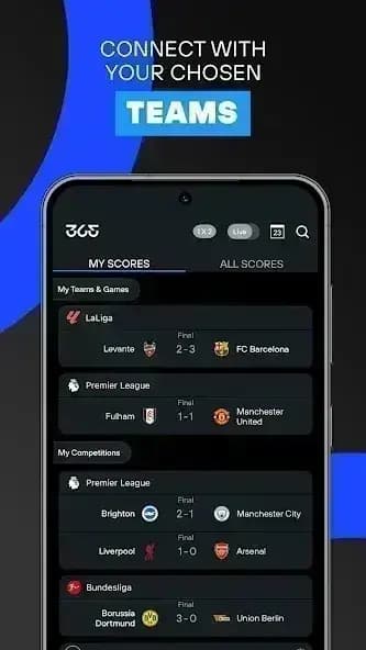 365Scores مهكر — لقطة شاشة 8