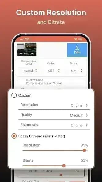 Video Compressor مهكر — لقطة شاشة 9