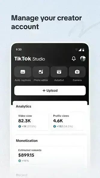 TikTok Studio مهكر — لقطة شاشة 2