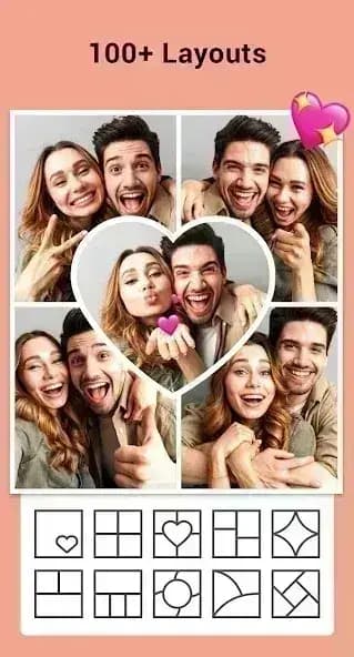 Collage Maker مهكر — لقطة شاشة 1