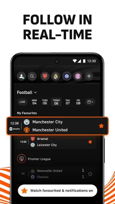 LiveScore مهكر — لقطة شاشة 5