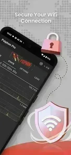 Psiphon Pro مهكر — لقطة شاشة 3