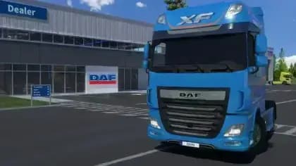 Truck Simulator Ultimate مهكره — لقطة شاشة 1