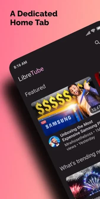 LibreTube مهكر — لقطة شاشة 1
