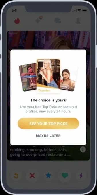 Tinder Gold مهكر — لقطة شاشة 8