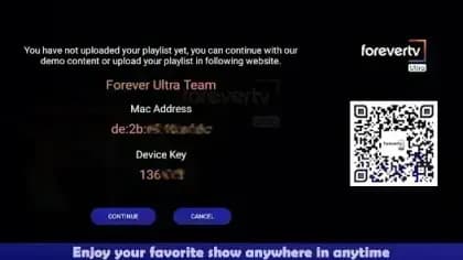 Forever IPTV مهكر — لقطة شاشة 3
