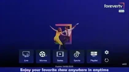 Forever IPTV مهكر — لقطة شاشة 2