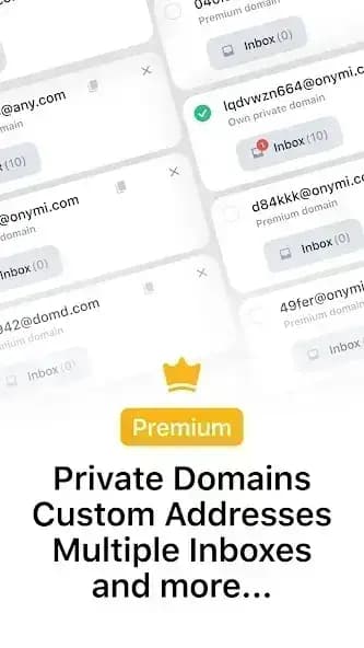 Temp Mail مهكر — لقطة شاشة 4