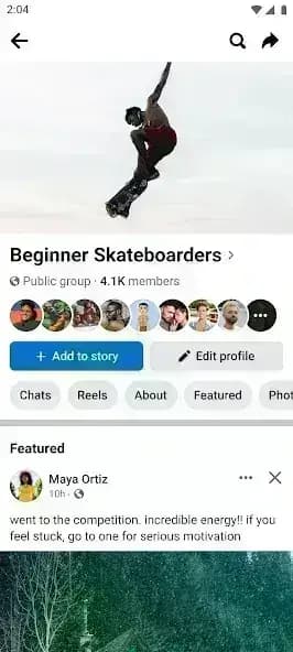 Facebook مهكر — لقطة شاشة 1