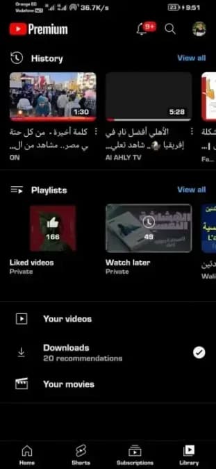 YouTube Plus مهكر — لقطة شاشة 3