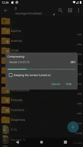 ZArchiver Pro مهكر — لقطة شاشة 4