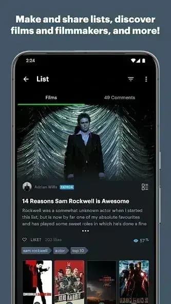 letterboxd مهكر — لقطة شاشة 5