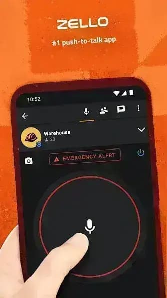 Zello مهكر — لقطة شاشة 1