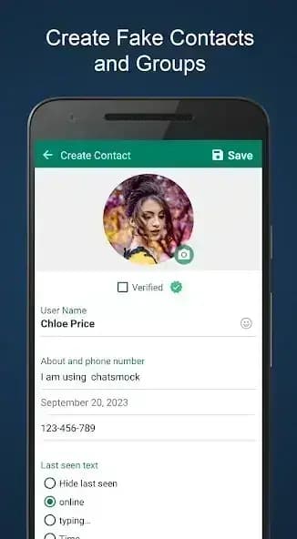 Fake Chat مهكر — لقطة شاشة 4