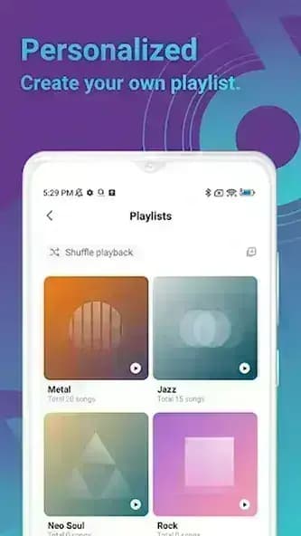 Mi Music مهكر — لقطة شاشة 1