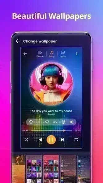 Music Player مهكر — لقطة شاشة 1