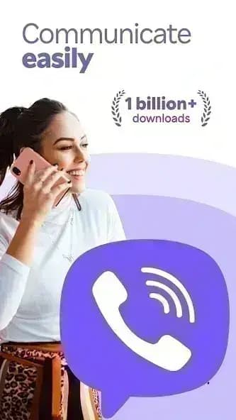 Viber Messenger مهكر — لقطة شاشة 1