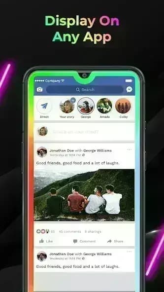 Edge Lighting مهكر — لقطة شاشة 3