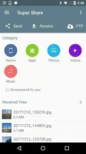 Easy Share مهكر — لقطة شاشة 1
