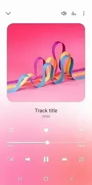 Samsung Music مهكر — لقطة شاشة 1