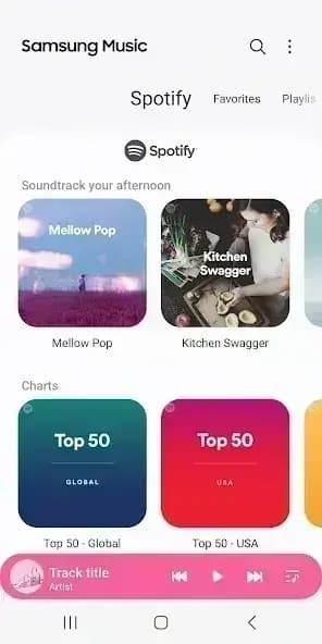 Samsung Music مهكر — لقطة شاشة 2