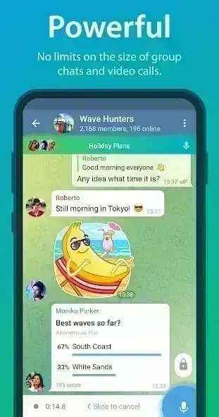 Telegram Premium مهكر — لقطة شاشة 4