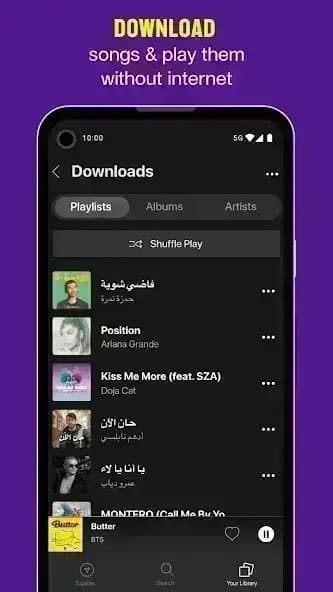 Anghami مهكر — لقطة شاشة 5