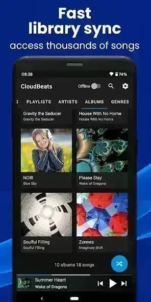 CloudBeats مهكر — لقطة شاشة 2