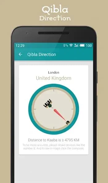 Prayer Times مهكر — لقطة شاشة 1