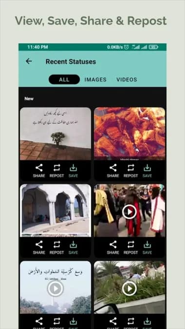 حفظ حالات واتساب مهكر — لقطة شاشة 7