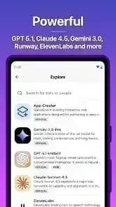 Poe Fast AI Chat مهكر — لقطة شاشة 6