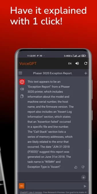 VoiceGPT مهكر — لقطة شاشة 2