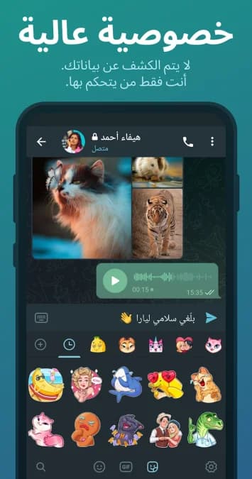 GB Telegram مهكر — لقطة شاشة 2