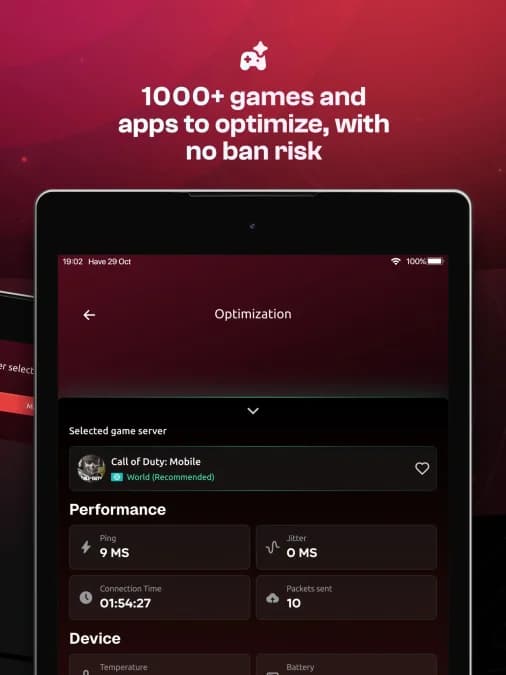 ExitLag: Lower your Ping مهكر — لقطة شاشة 8