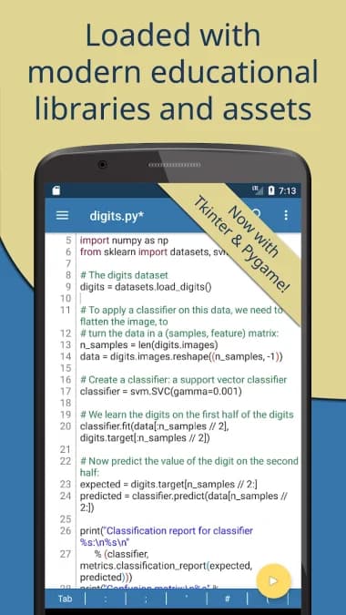 Pydroid 3 - IDE for Python 3 مهكر — لقطة شاشة 5