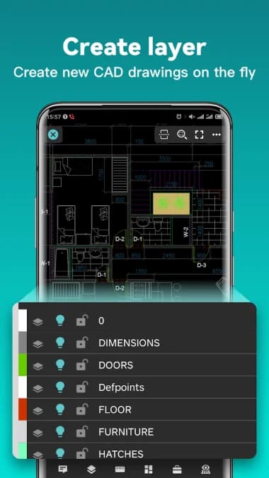 DWG FastView - CAD Viewer & Editor مهكر — لقطة شاشة 1