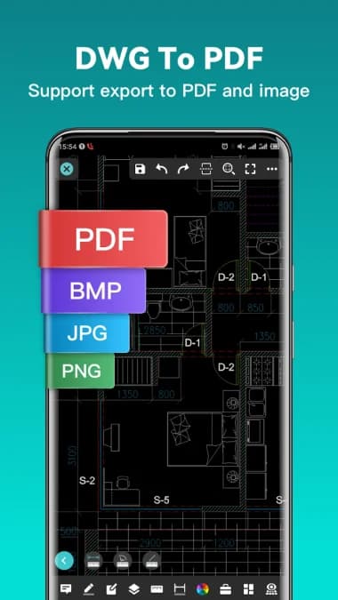 DWG FastView - CAD Viewer & Editor مهكر — لقطة شاشة 3