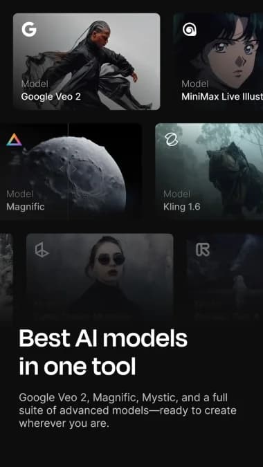 Freepik AI: Video Generator مهكر — لقطة شاشة 1