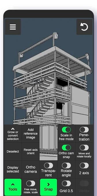 3D Modeling App: Sculpt & Draw مهكر — لقطة شاشة 3