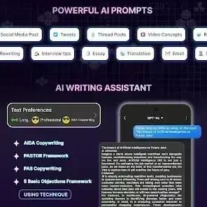 AI Chat: Chatbot & Assistant مهكر — لقطة شاشة 2