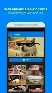 GIF Keyboard by Tenor مهكر — لقطة شاشة 5