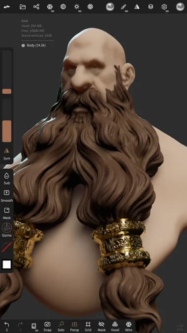 Nomad Sculpt مهكر — لقطة شاشة 1