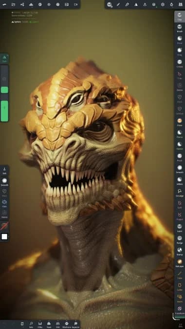 Nomad Sculpt مهكر — لقطة شاشة 2