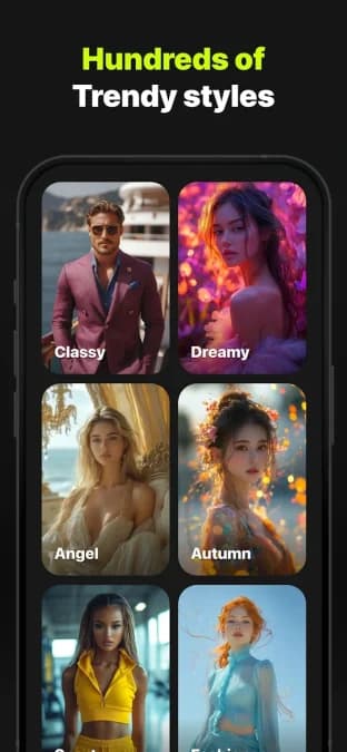 Photify AI: AI Photo Generator مهكر — لقطة شاشة 2