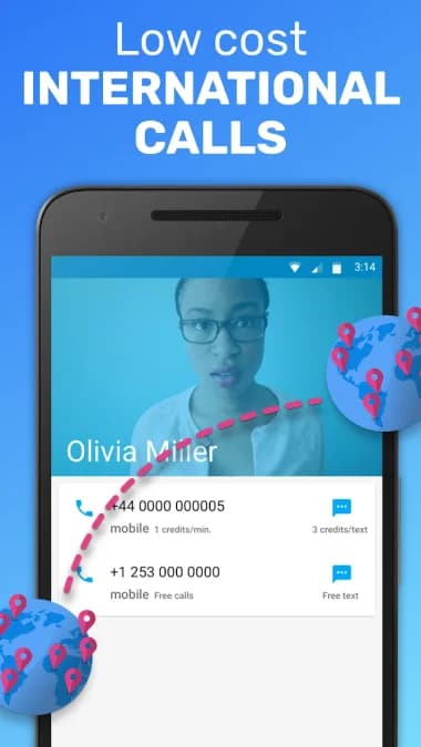 Text Me: Second Phone Number مهكر — لقطة شاشة 3