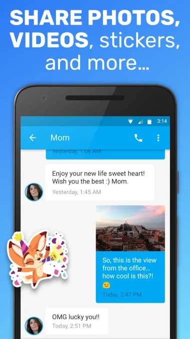 Text Me: Second Phone Number مهكر — لقطة شاشة 4